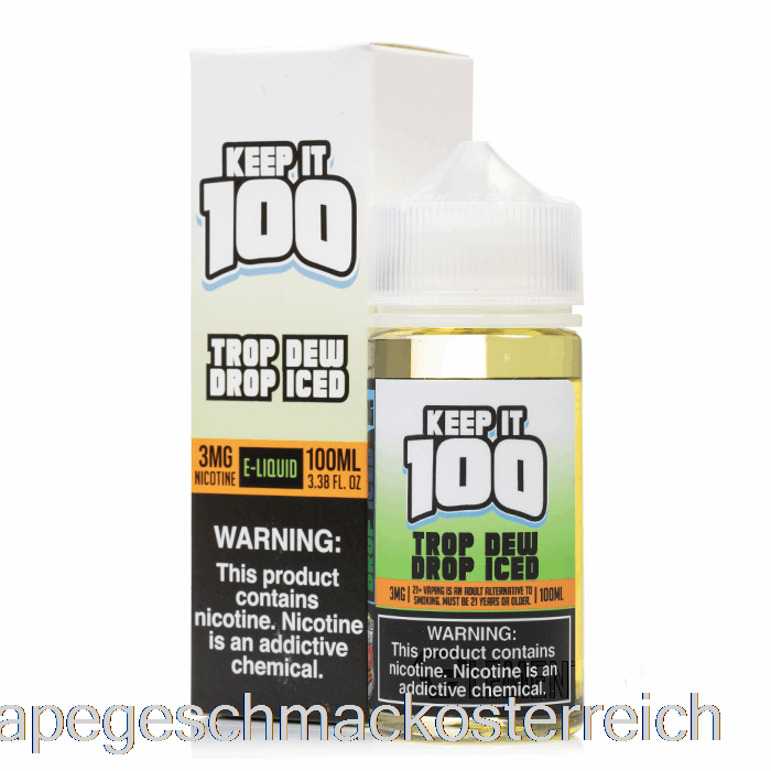 Iced Trop Dew Drop – 100 – 100 Ml, 6 Mg Vape-Geschmack